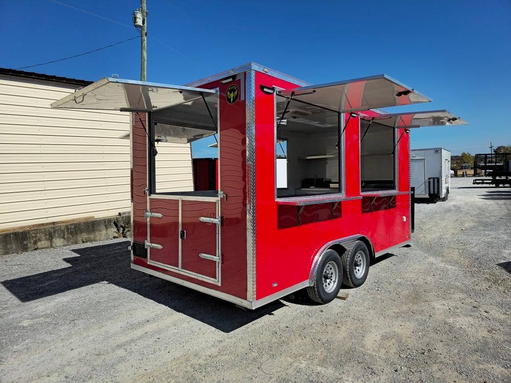 8.5' X 16' Red Kettle Corn Food Event Catering - Image 7