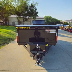 7' X 14' 2ft Sides Hydraulic Dump Trailer 7,000lb Axles 14K GVWR