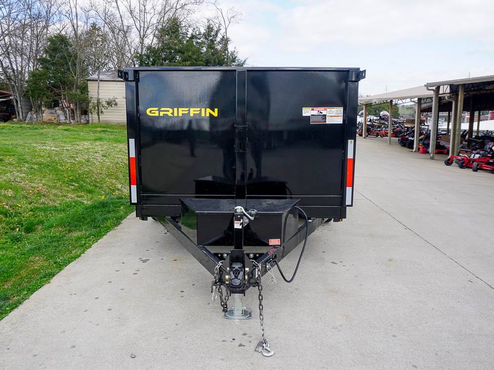 7x12 Hydraulic Dump Trailer with 4ft Sides (2) 7K Axles - Image 4