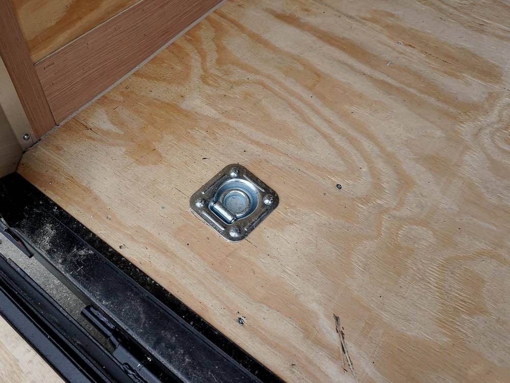 8.5 x 24 Charcoal/Black Enclosed Trailer with Blackout Package Storage - Image 4