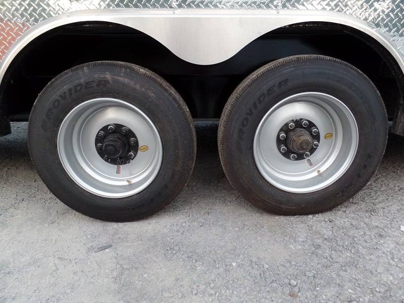 8.5 X 48 Charcoal Grey Enclosed Trailer Storage - Image 8